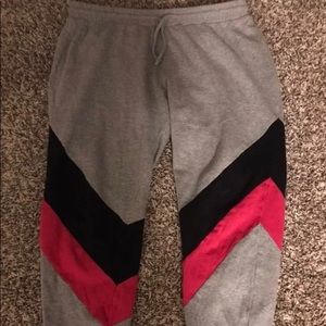 Color Block Sweat Pants